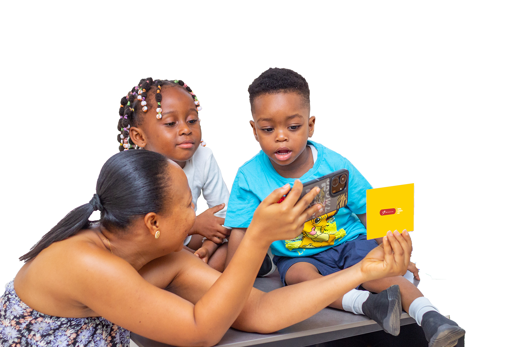 Kids enjoying learning